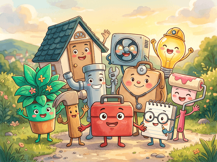 Pebble Animation characters